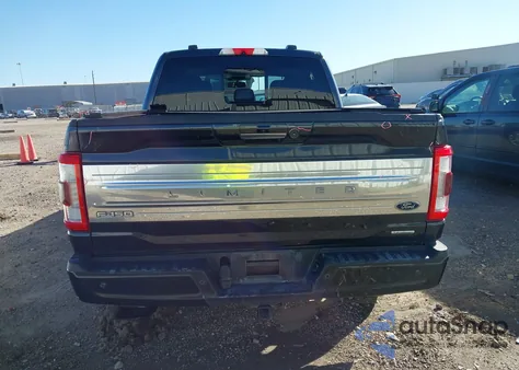 2022 Ford F-150 Limited from USA, damaged, VIN 1FTFW1E86NFB60482